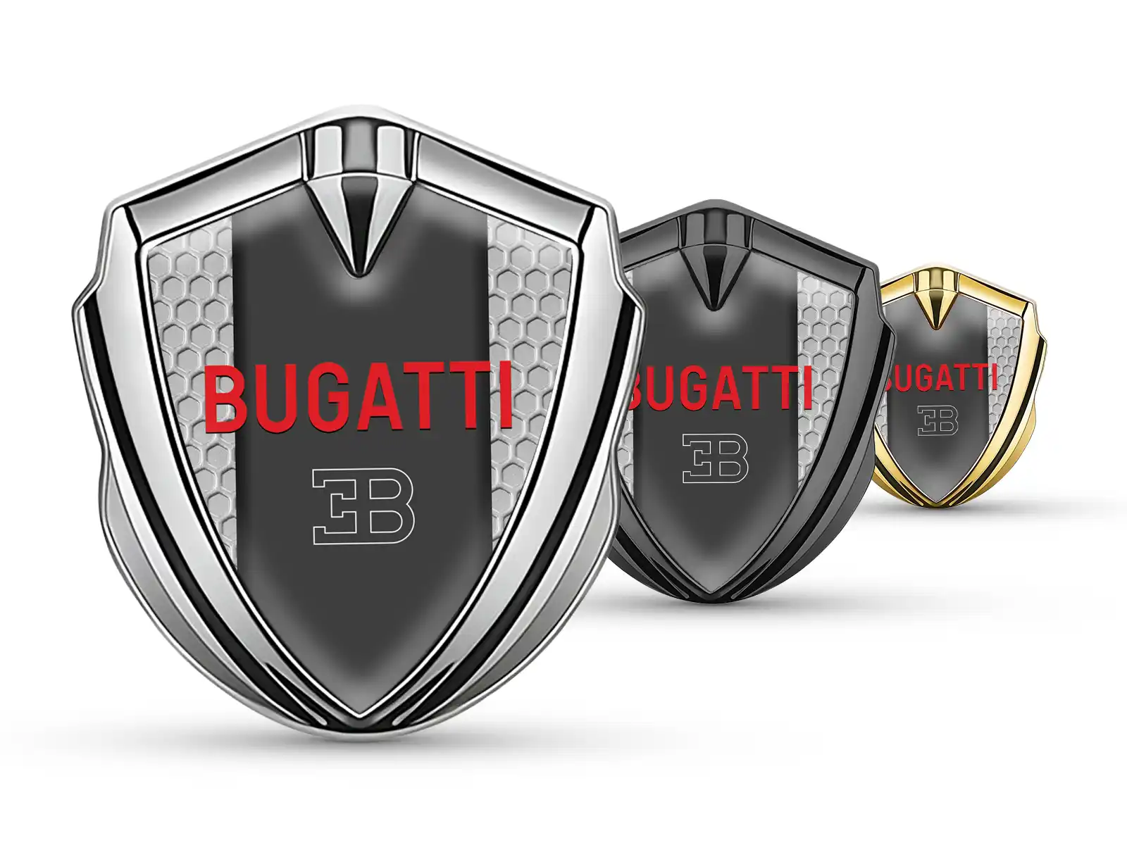 Bugatti Metall Emblem Abzeichen Limitierte Edition Schick